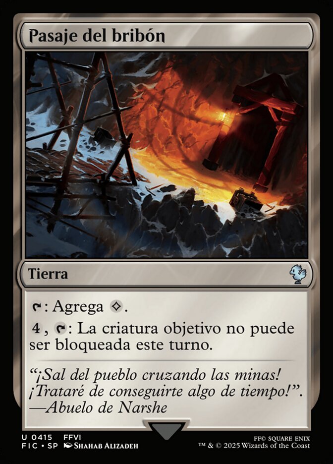 Pasaje del bribón