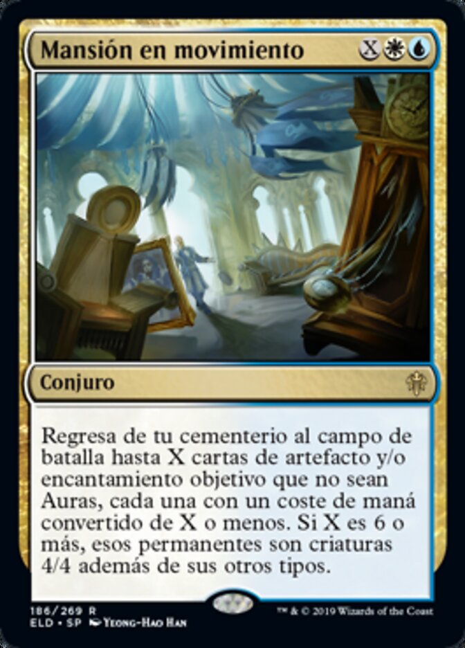 Mansión en movimiento