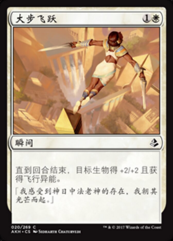 大步飞跃