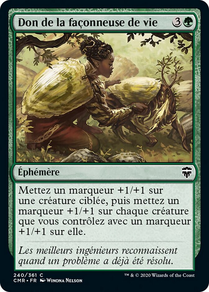 Don de la façonneuse de vie