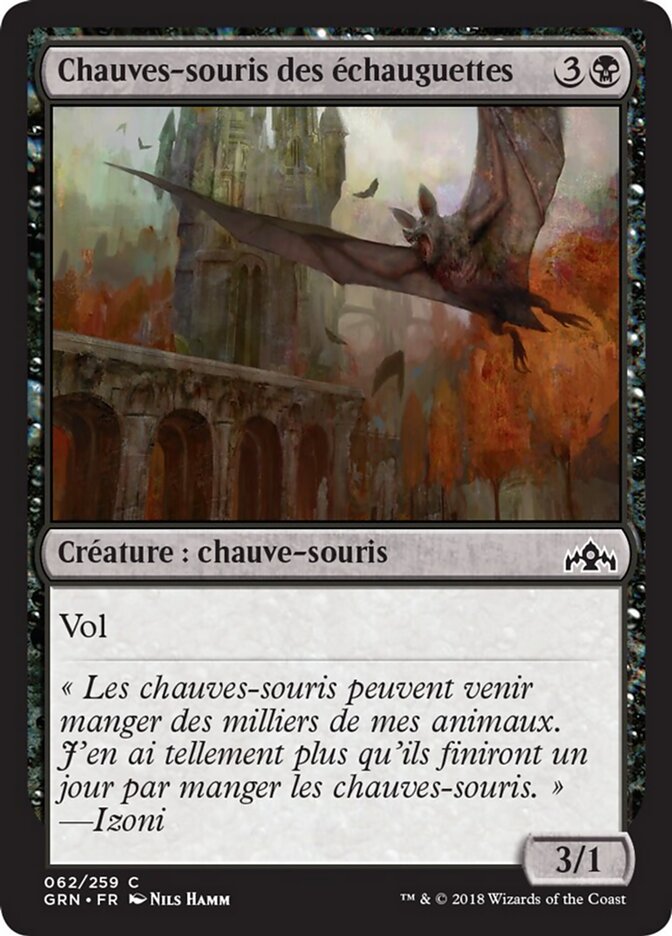 Chauves-souris des échauguettes