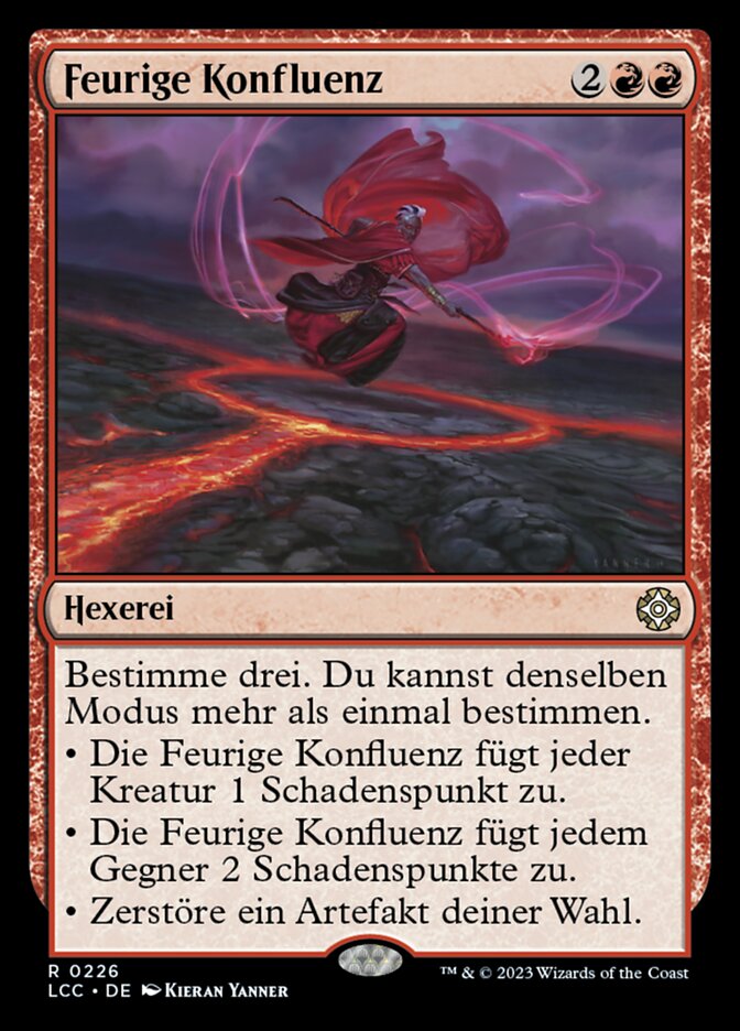 Feurige Konfluenz