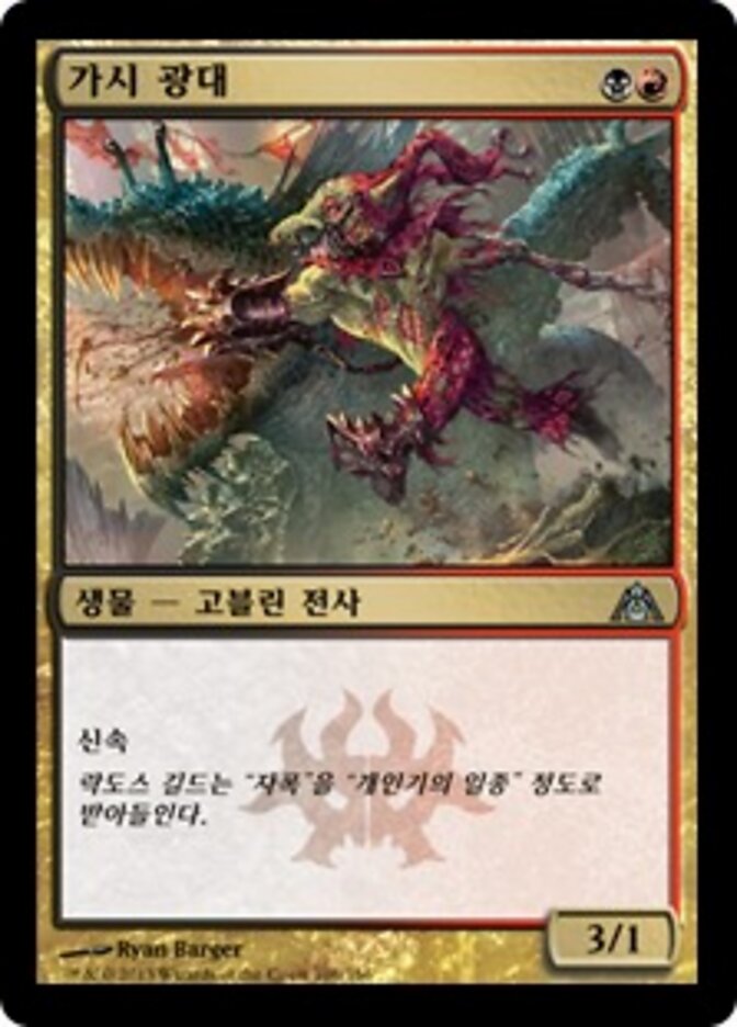 가시 광대