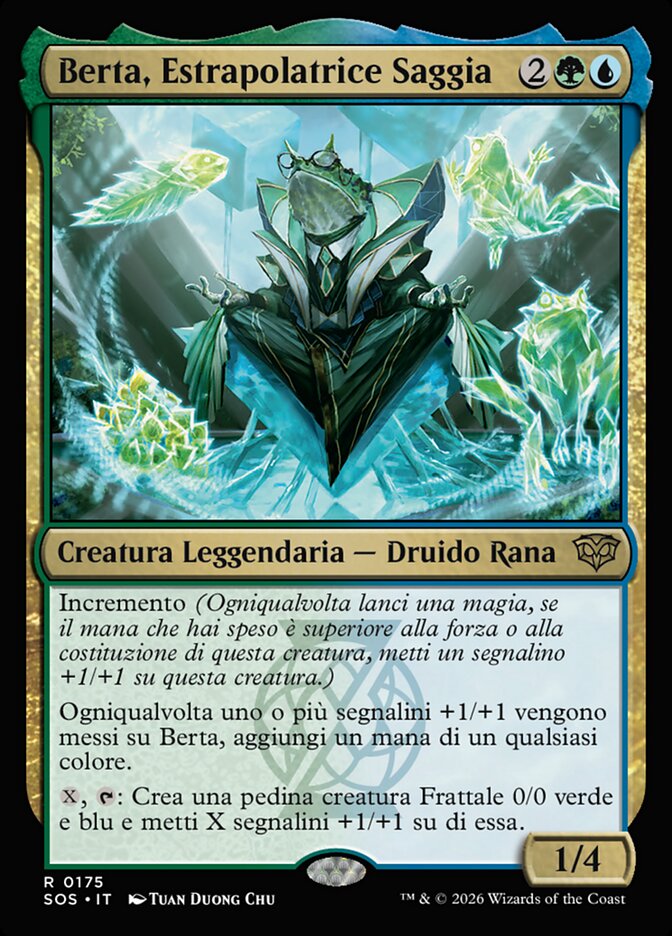Berta, Estrapolatrice Saggia