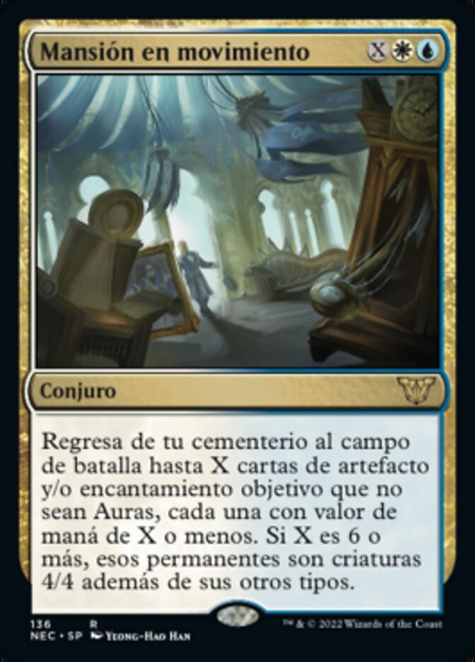 Mansión en movimiento