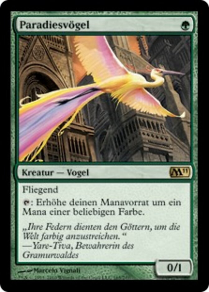 Paradiesvögel