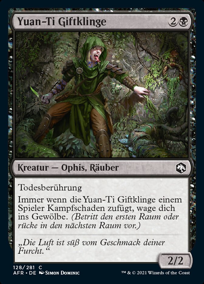 Yuan-Ti Giftklinge