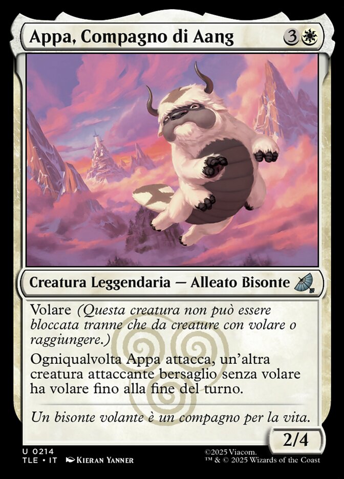 Appa, Compagno di Aang