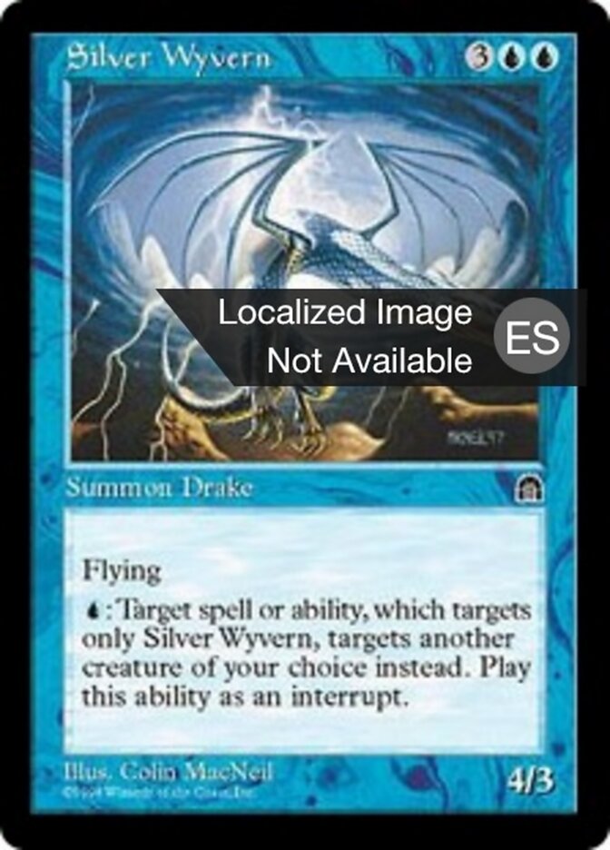 Wyvern de plata