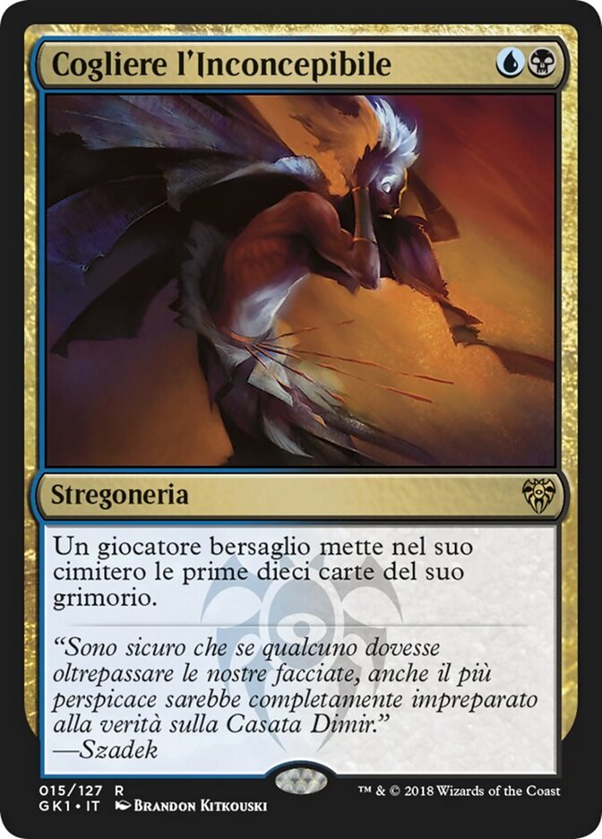 Cogliere l'Inconcepibile
