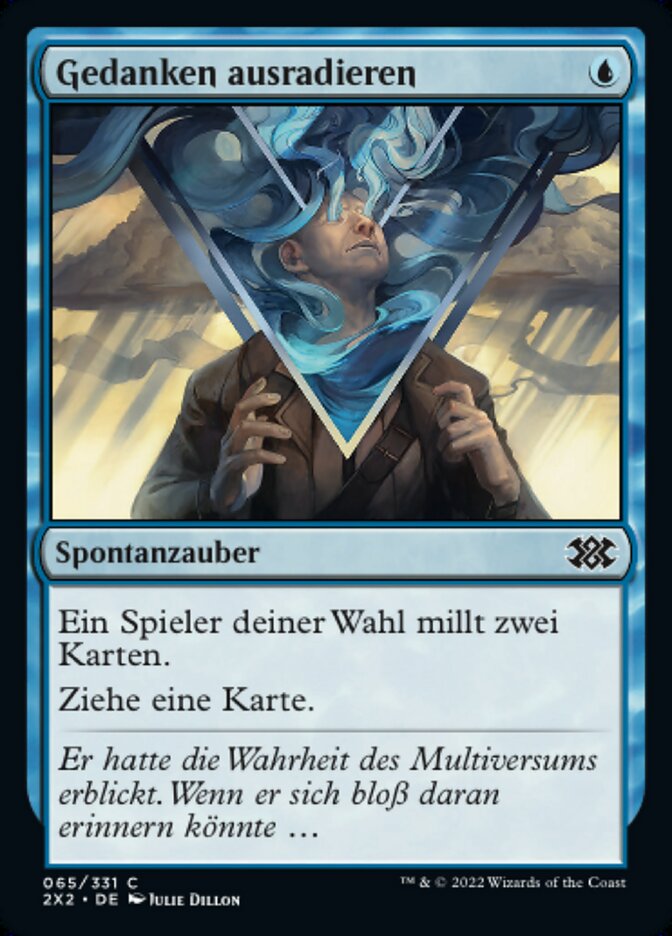 Gedanken ausradieren