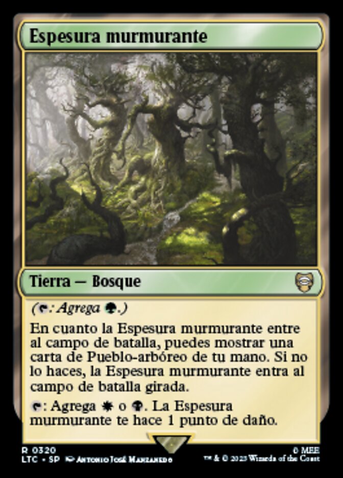 Espesura murmurante