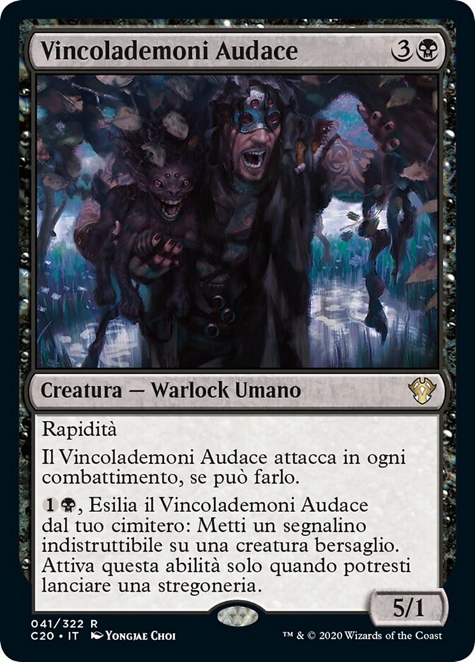 Vincolademoni Audace