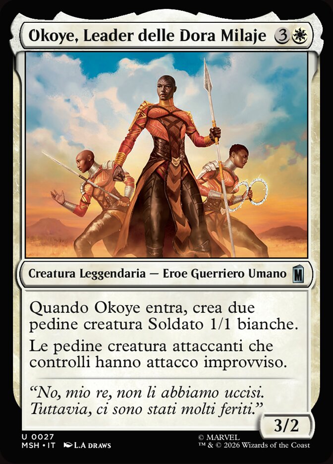 Okoye, Leader delle Dora Milaje