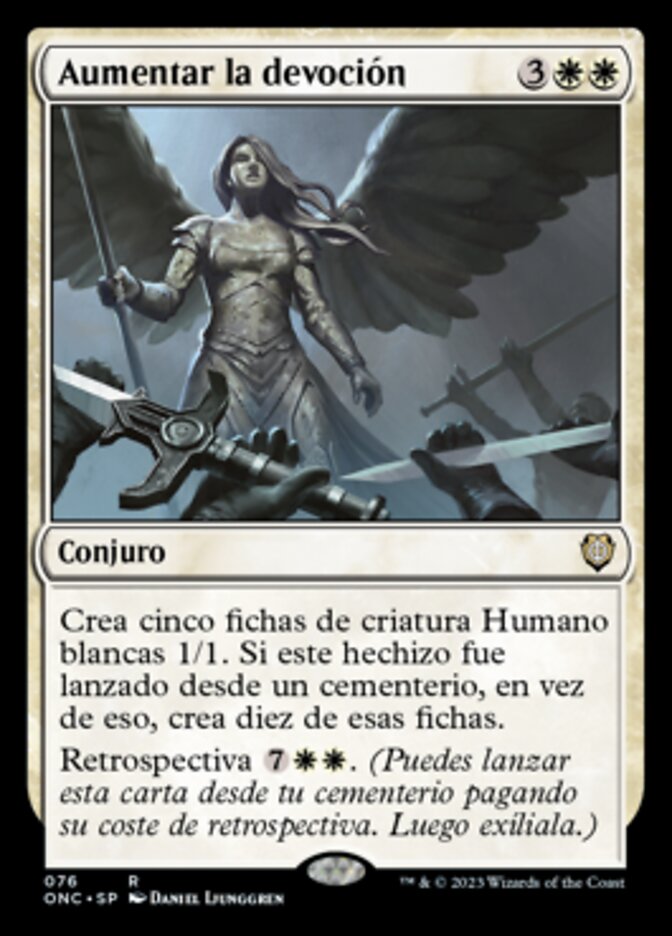 Aumentar la devoción
