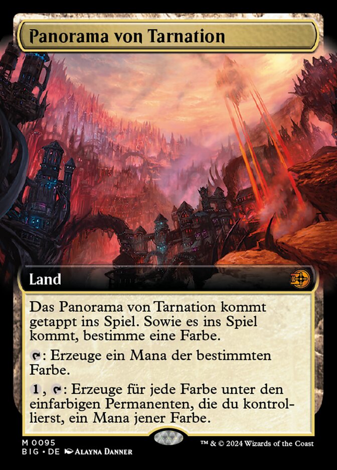 Panorama von Tarnation