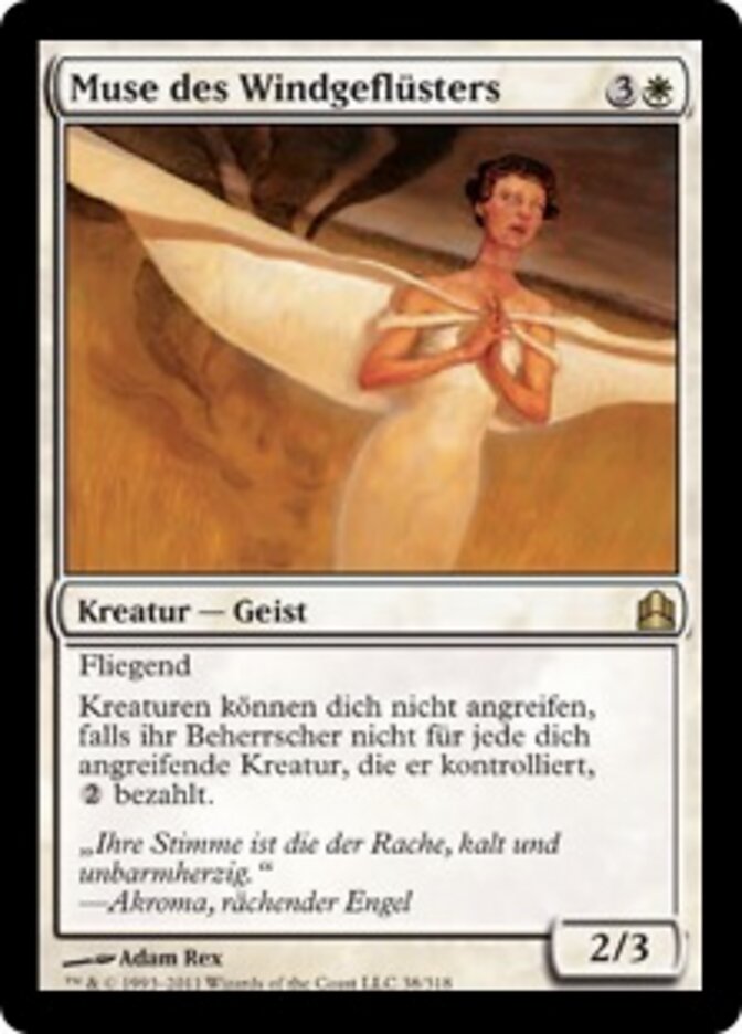 Muse des Windgeflüsters