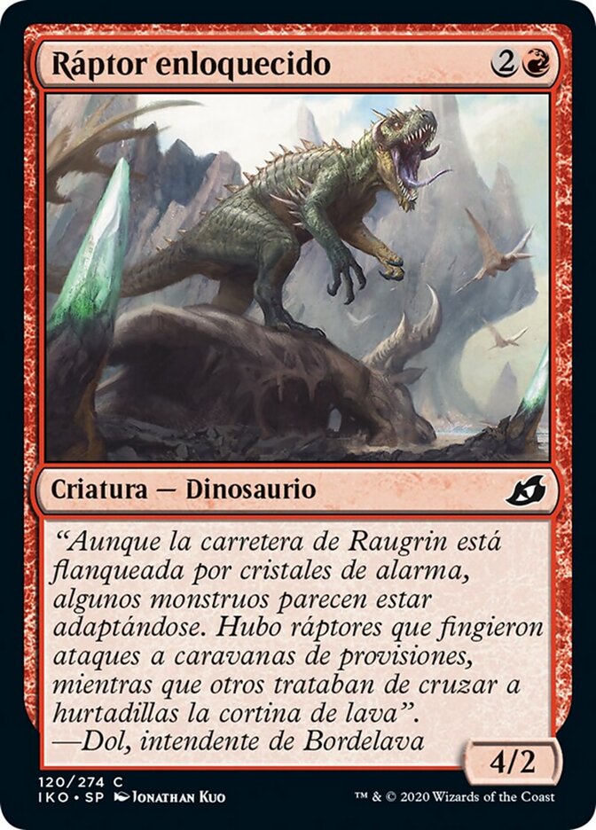 Ráptor enloquecido