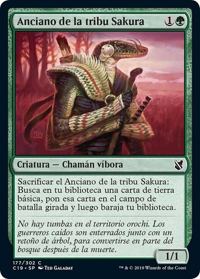 Anciano de la tribu Sakura