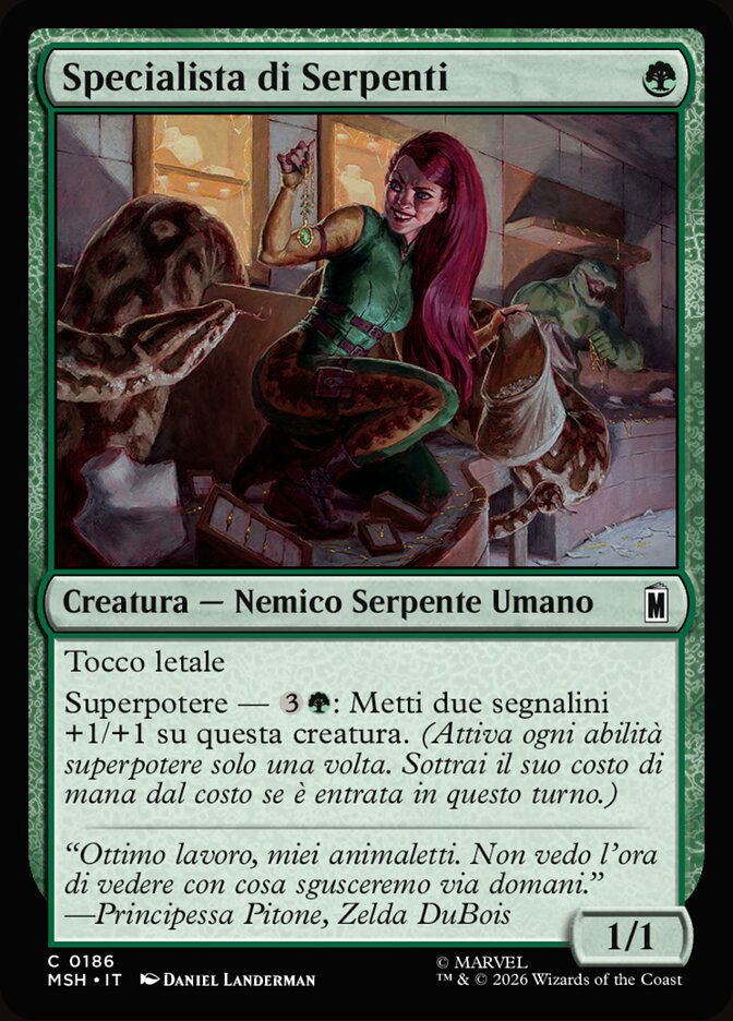 Specialista di Serpenti