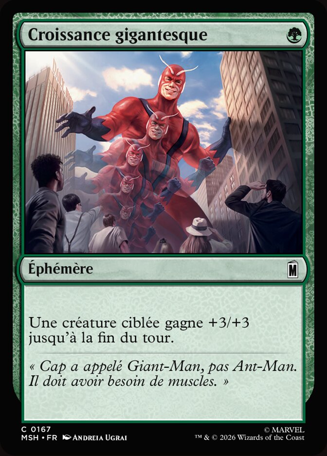 Croissance gigantesque