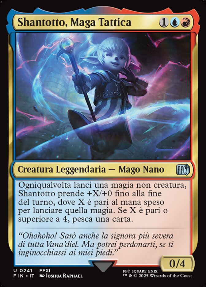 Shantotto, Maga Tattica
