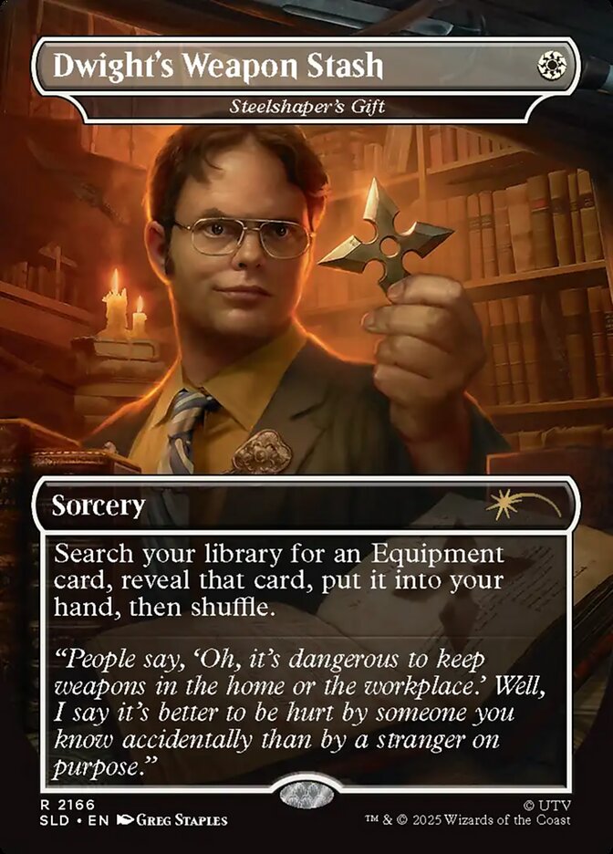 Dwight's Weapon Stash
