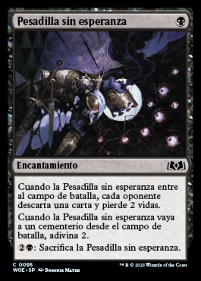 Pesadilla sin esperanza