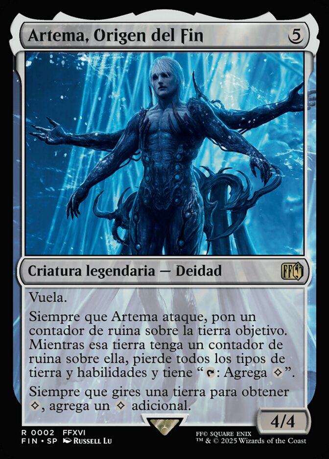 Artema, Origen del Fin