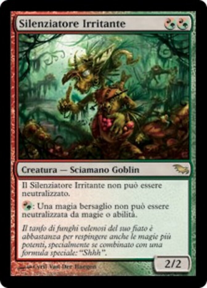 Silenziatore Irritante