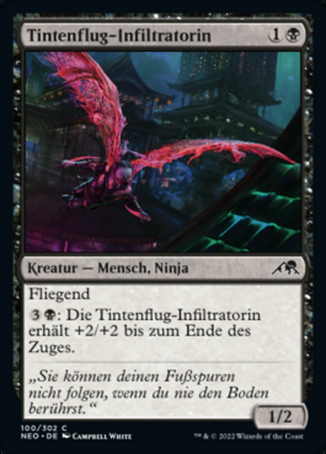 Tintenflug-Infiltratorin