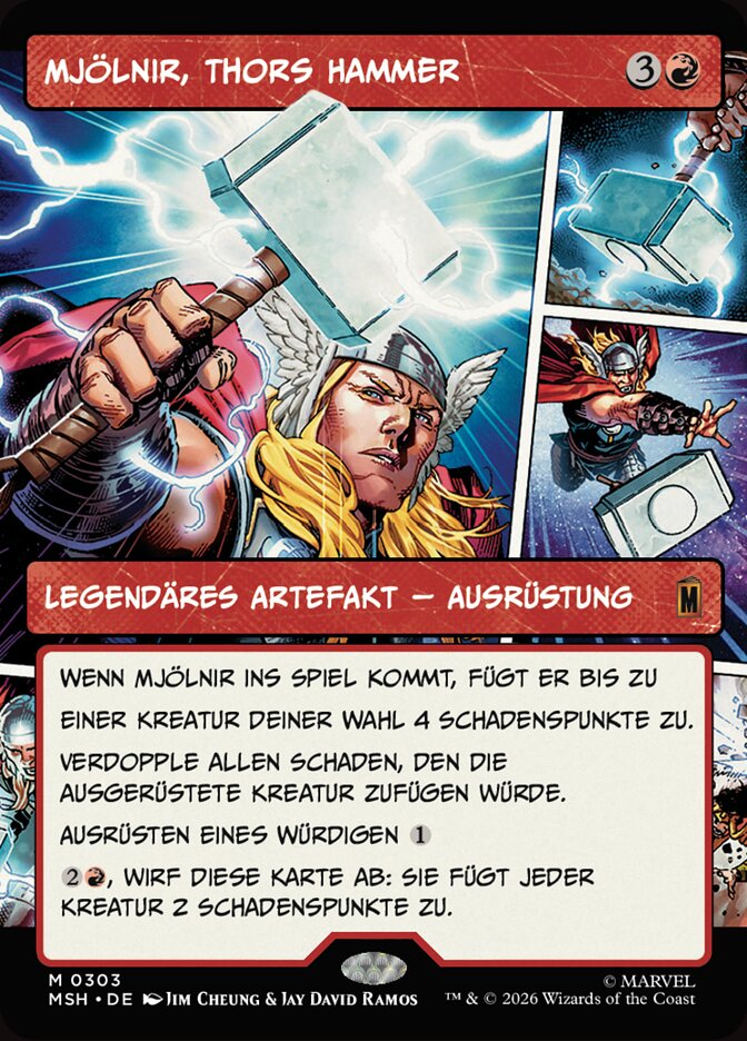 Mjölnir, Thors Hammer