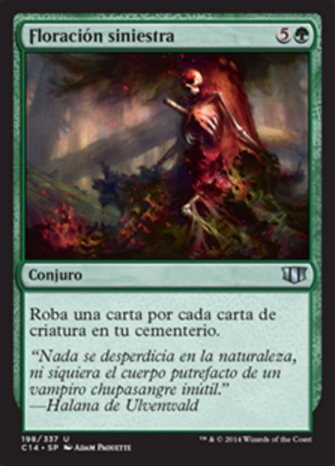 Floración siniestra