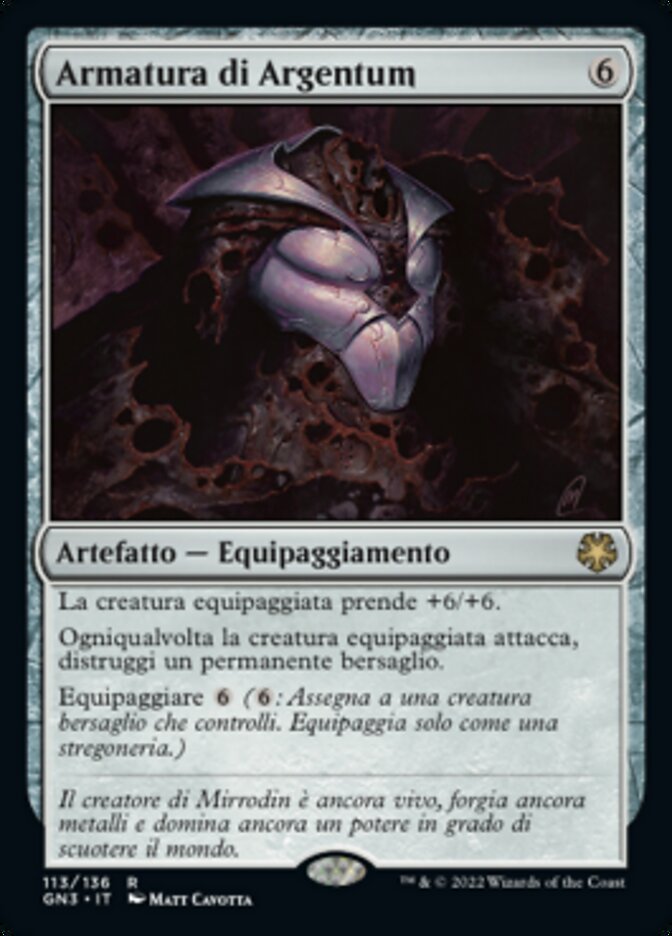 Armatura di Argentum