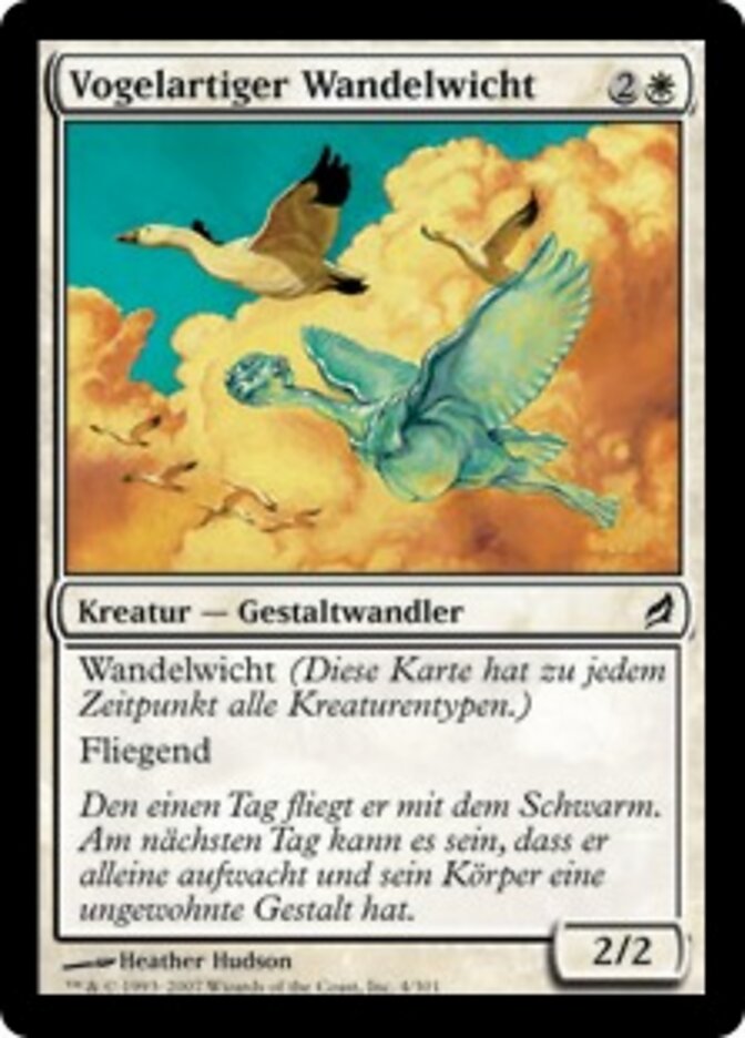 Vogelartiger Wandelwicht