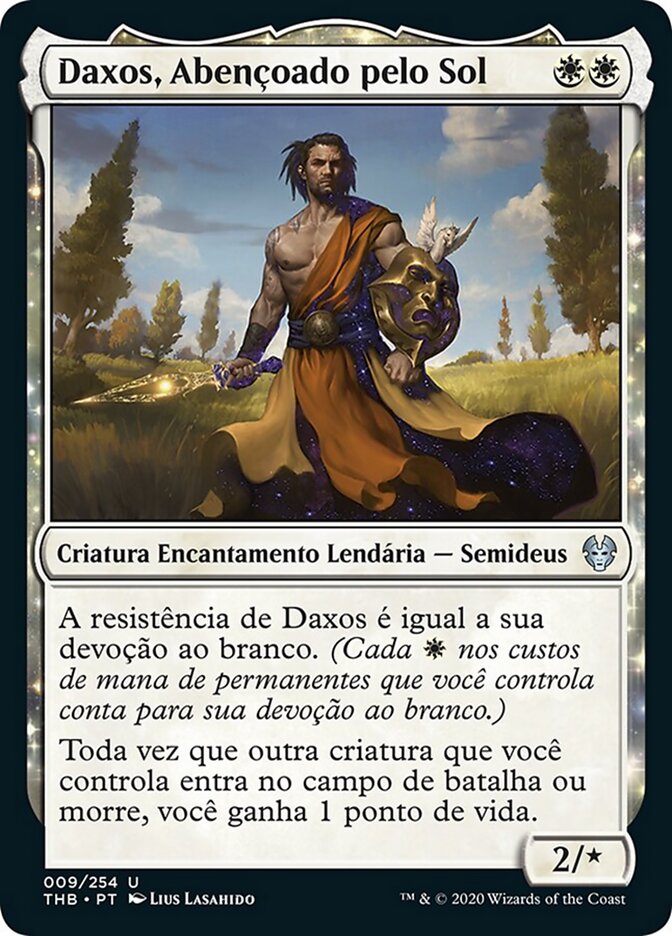 Daxos, Abençoado pelo Sol