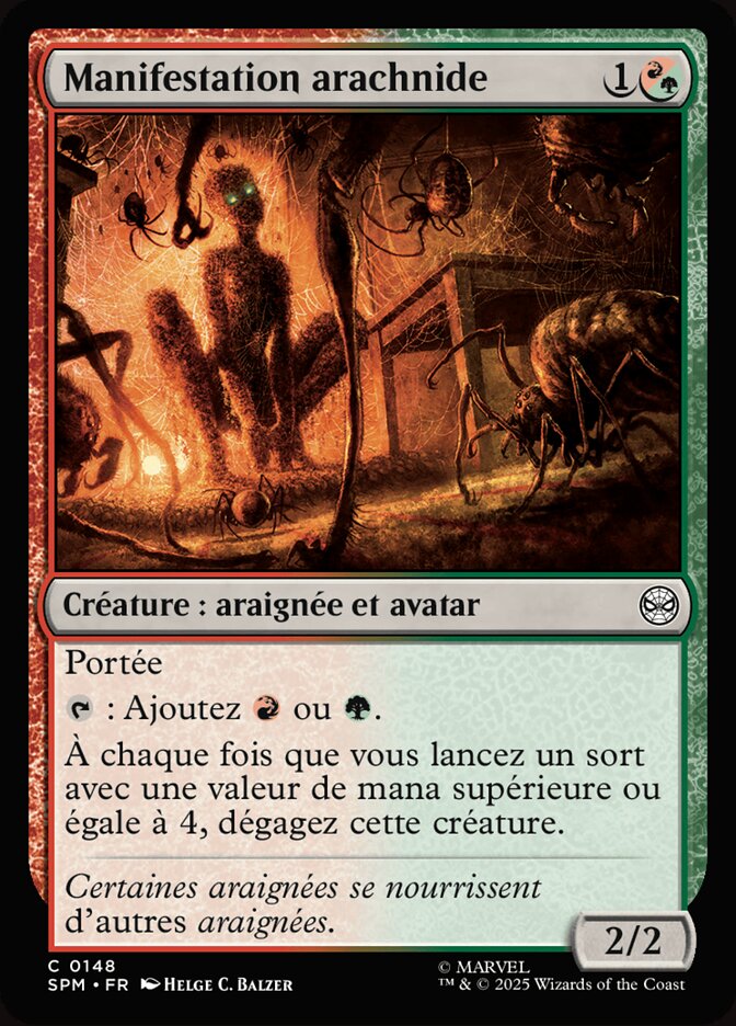 Manifestation arachnide