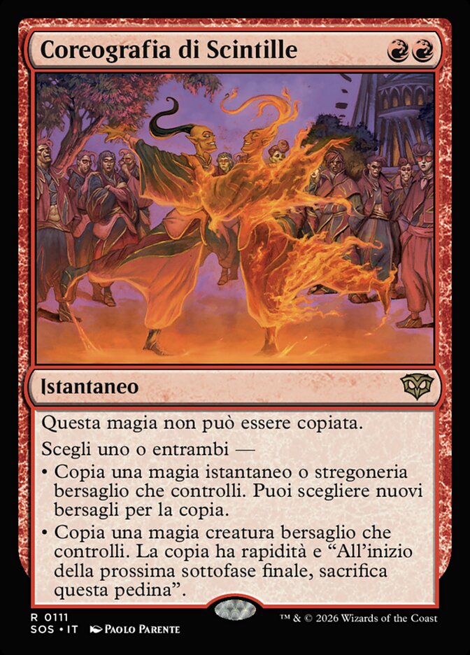 Coreografia di Scintille