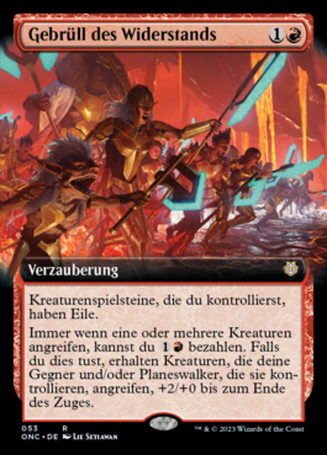Gebrüll des Widerstands