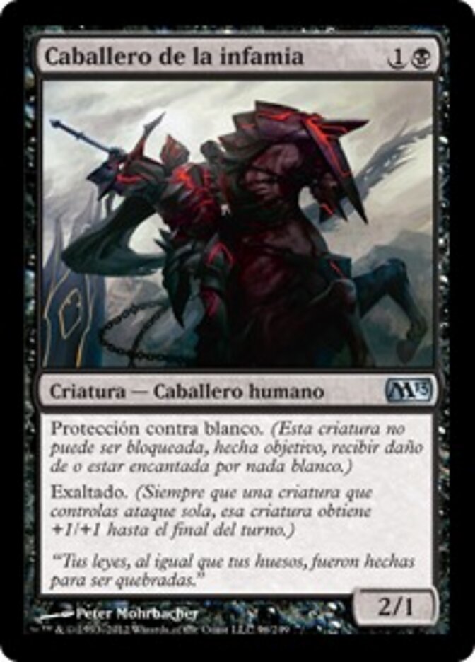 Caballero de la infamia
