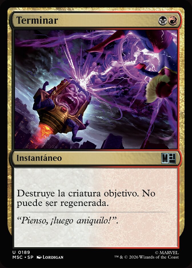 Terminar