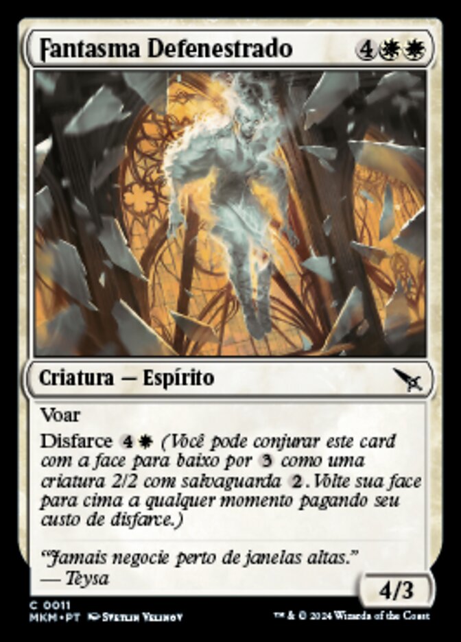 Fantasma Defenestrado