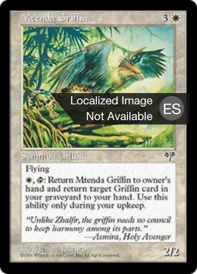 Grifo de Mtenda