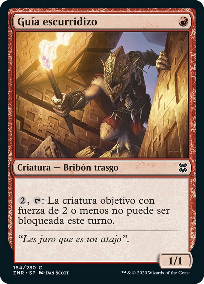 Guía escurridizo