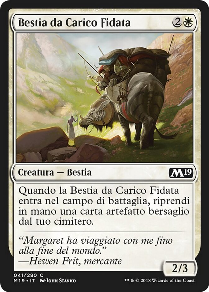 Bestia da Carico Fidata