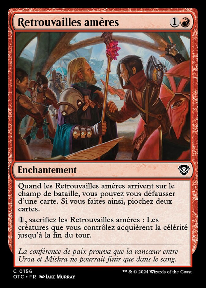 Retrouvailles amères