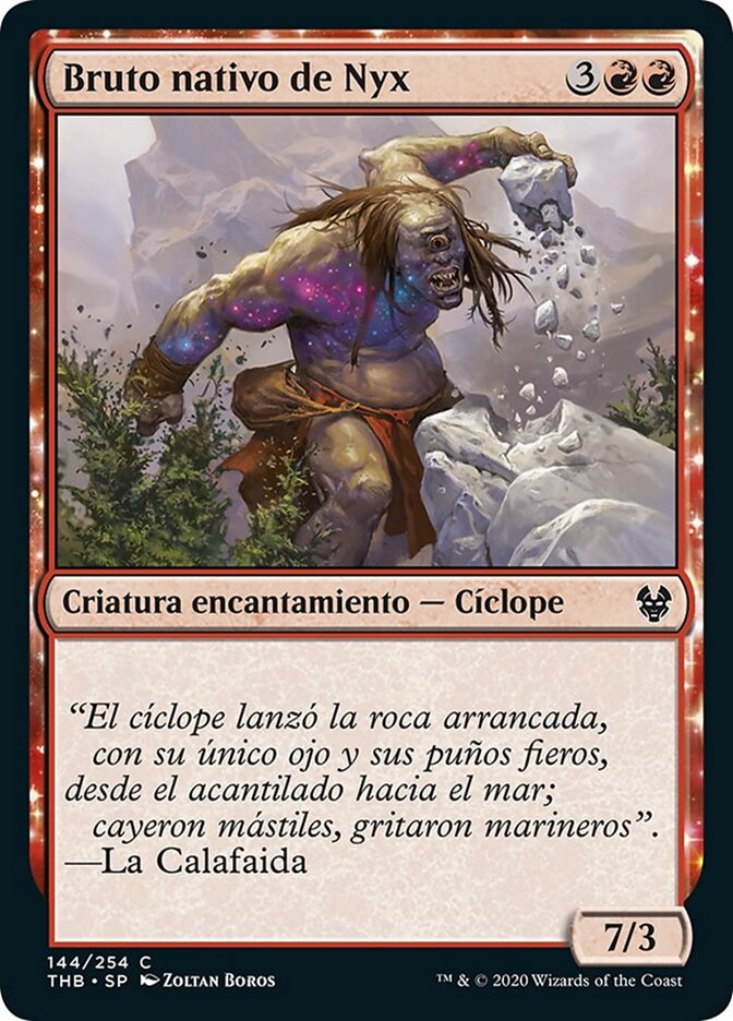 Bruto nativo de Nyx