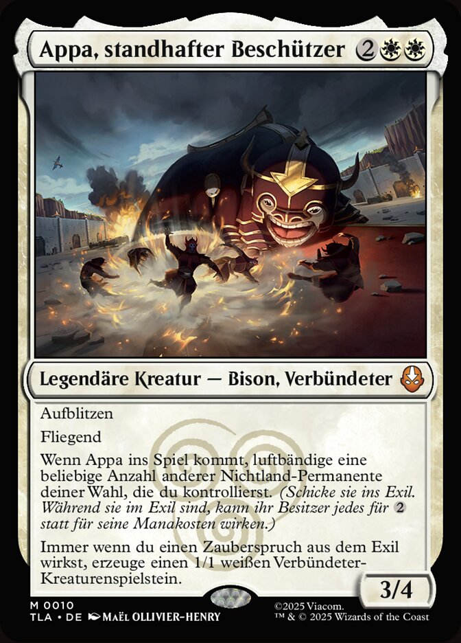 Appa, standhafter Beschützer