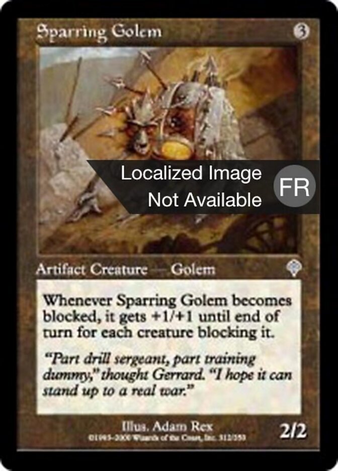 Golem d'entraînement