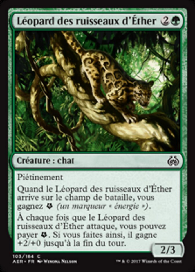 Léopard des ruisseaux d'Éther